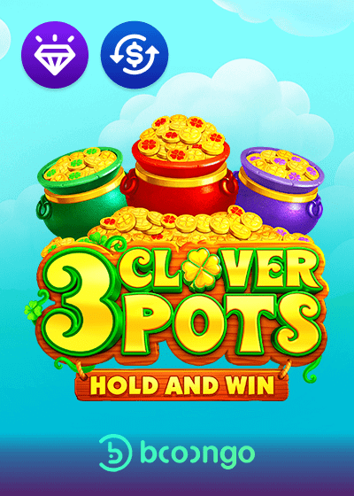 3 Clover Pots