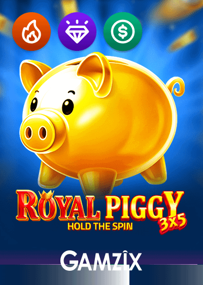 3x5 Royal Piggy Hold The Spin