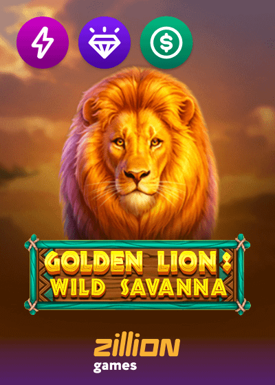 Golden Lion Wild Savanna