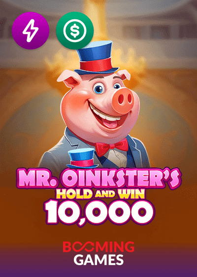 Mr Oinksters Hold and Win 10000