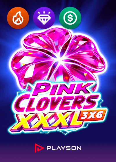 Pink Clovers XXXL Hold and Win